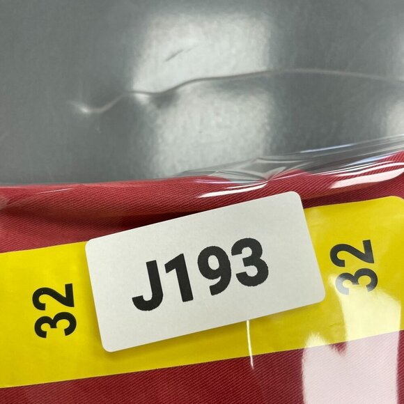 NEW Izod Men's Size 32 Red Chino Shorts Cotton Blend - Picture 7 of 7